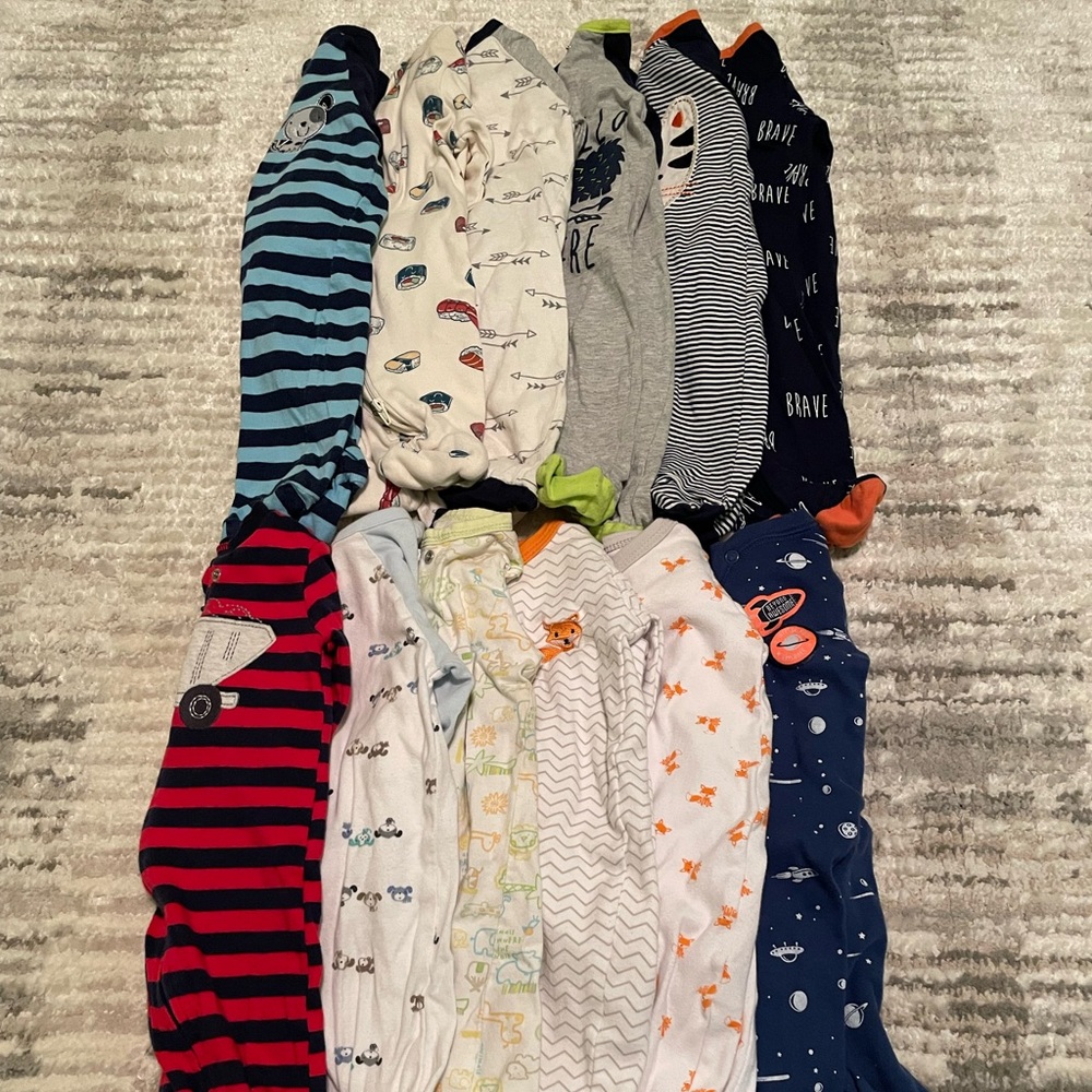 Baby Size 0-3m Sleeper PJs